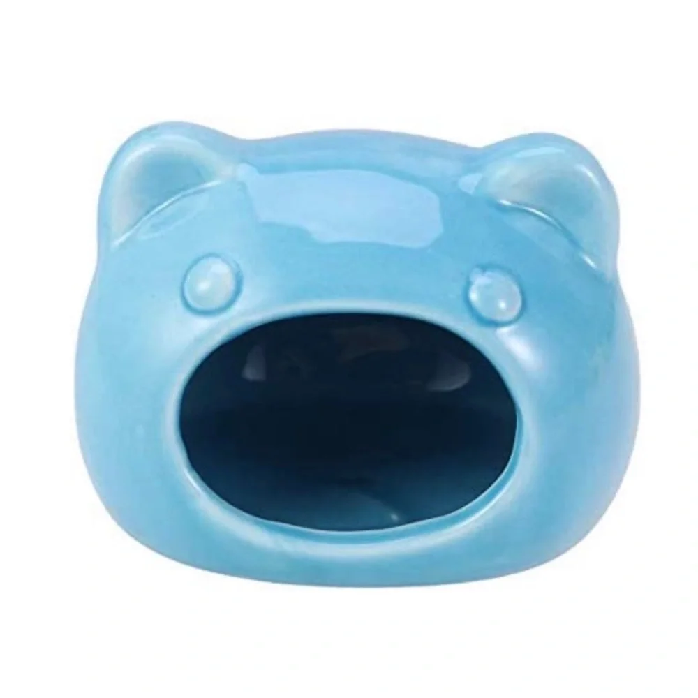 Cat Shaped Bedding House for Small Animals